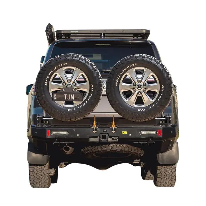 TOYOTA LANDCRUISER 300 Series (2021+)-TJM REAR BAR LHS WHEEL CARRIER