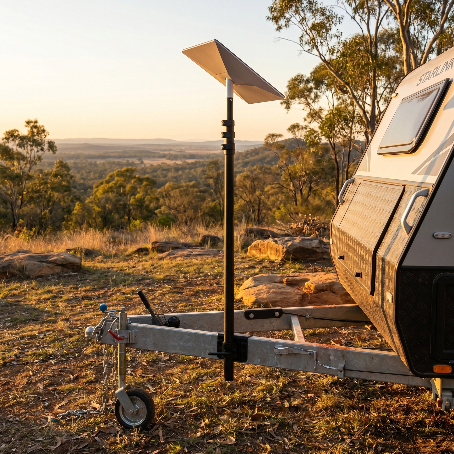 XPLORE STARLINK GEN 3 READY PACK WITH FIBREGLASS EXTENSION POLE