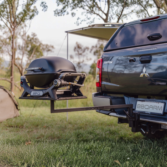 BBQARM VEHICLE TOW-HITCH MOUNT