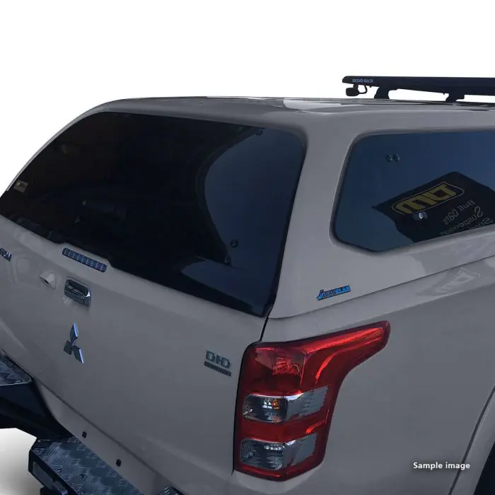 MITSUBISHI TRITON MQ & MR (2015-2024) AEROKLAS STYLISH CANOPY L/L D/C GRAPHITE U28/JH3