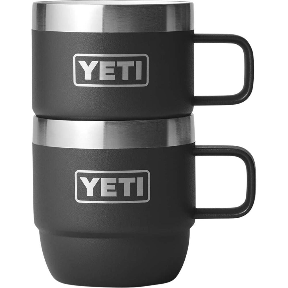 YETI RAMBLER 6OZ EXPRESSO MUGS BLACK V2