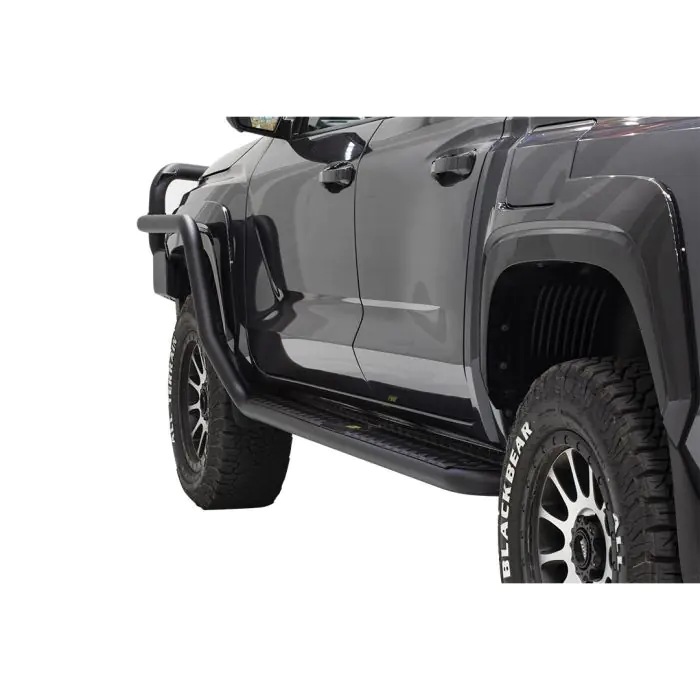 MITSUBISHI TRITON MV (2024+)-TJM SIDE BAR MODULAR STEEL BLACK 63MM