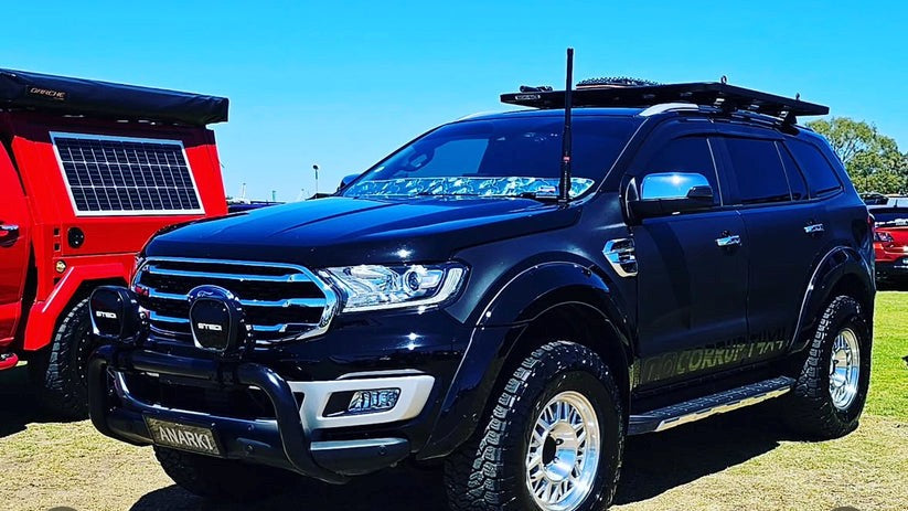 GMF ANTENNA BONNET BRACKET PSG RANGER/EVEREST PX 2011-2021