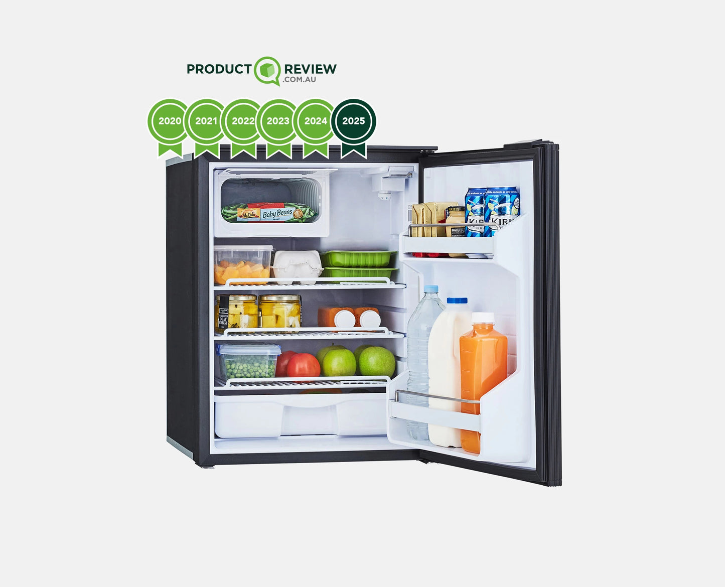 BUSHMAN UPRIGHT FRIDGE 85L 12/24v