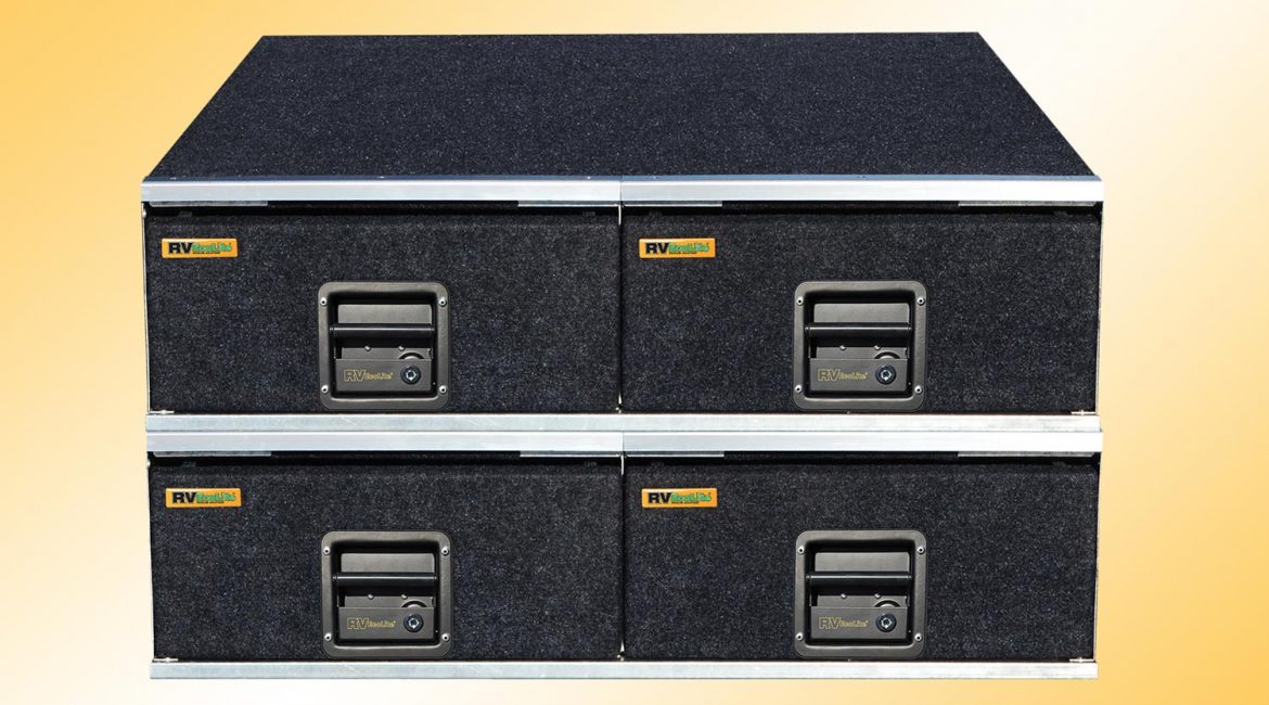 UNIVERSAL RVSS ECOLITE TWIN DRAWER MODULE (NO WING KIT)