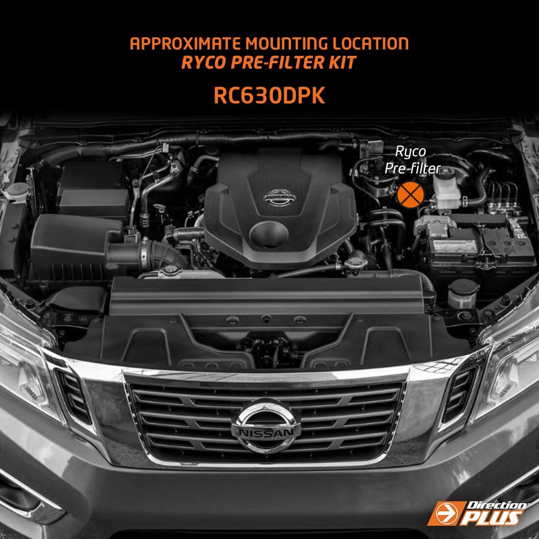 D/PLUS WATER SEP DIESEL PRE-FILTER KIT