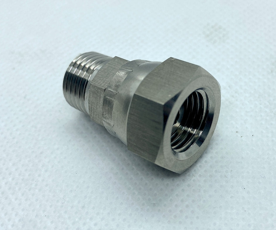 JBA STAINLESS ELBOW 0 DEGREE