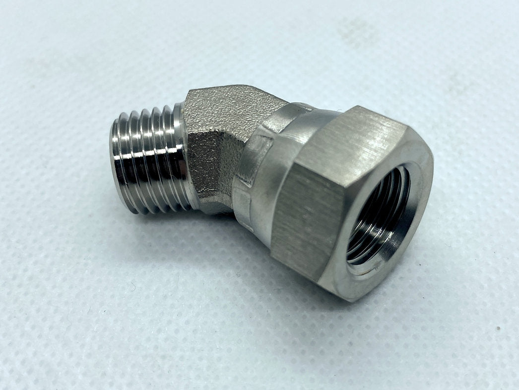 JBA STAINLESS ELBOW 45 DEGREE