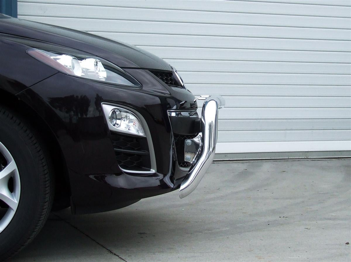ECB Nudge Bar To Suit Mazda CX-7 (11/2009 to 2012) Black Ripple Powder Coat Finish