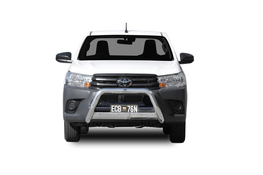 ECB NUDGE BAR 2WD HILUX POLISHED