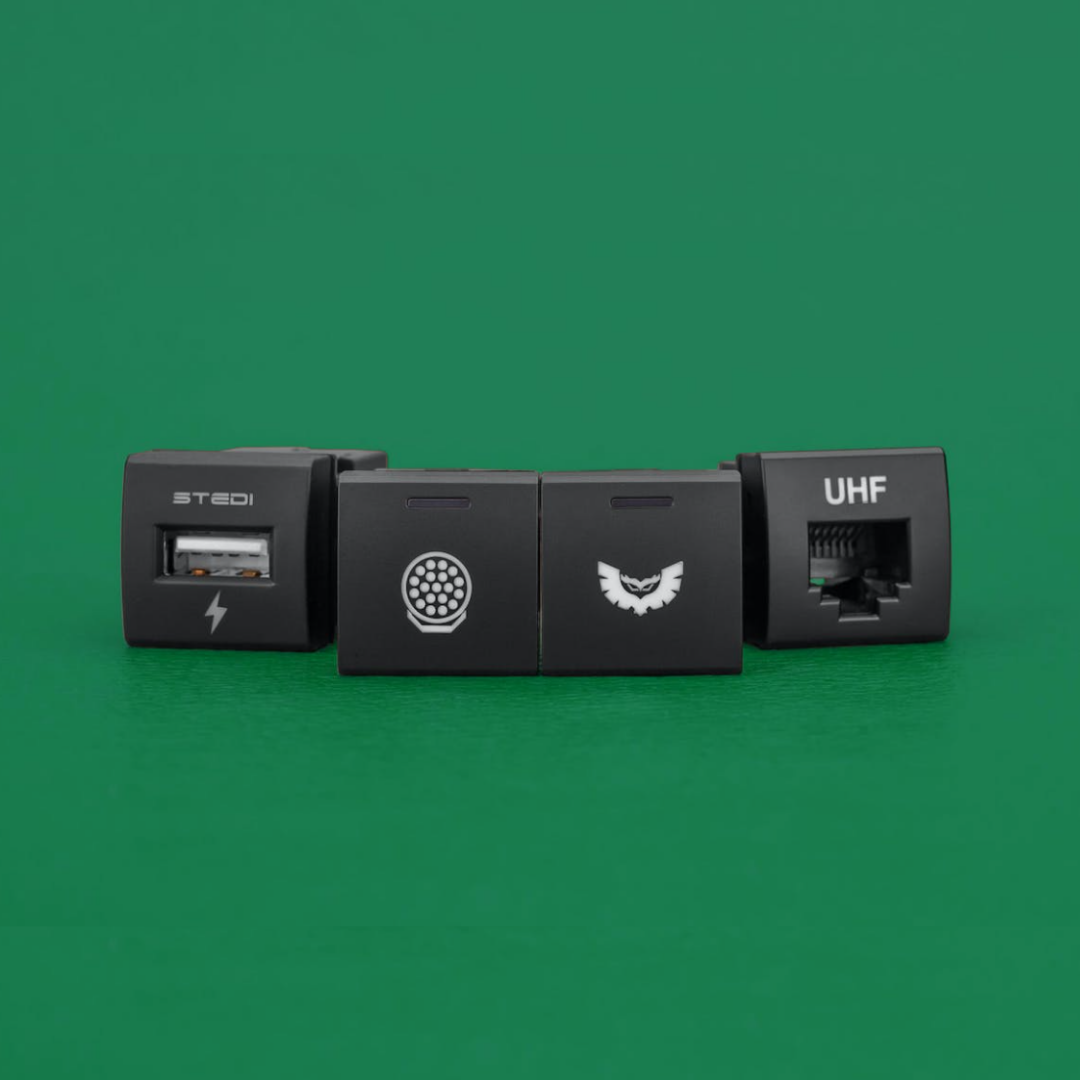 STEDI SQUARE TYPE PUSH SWITCH AIR COMPRESSOR