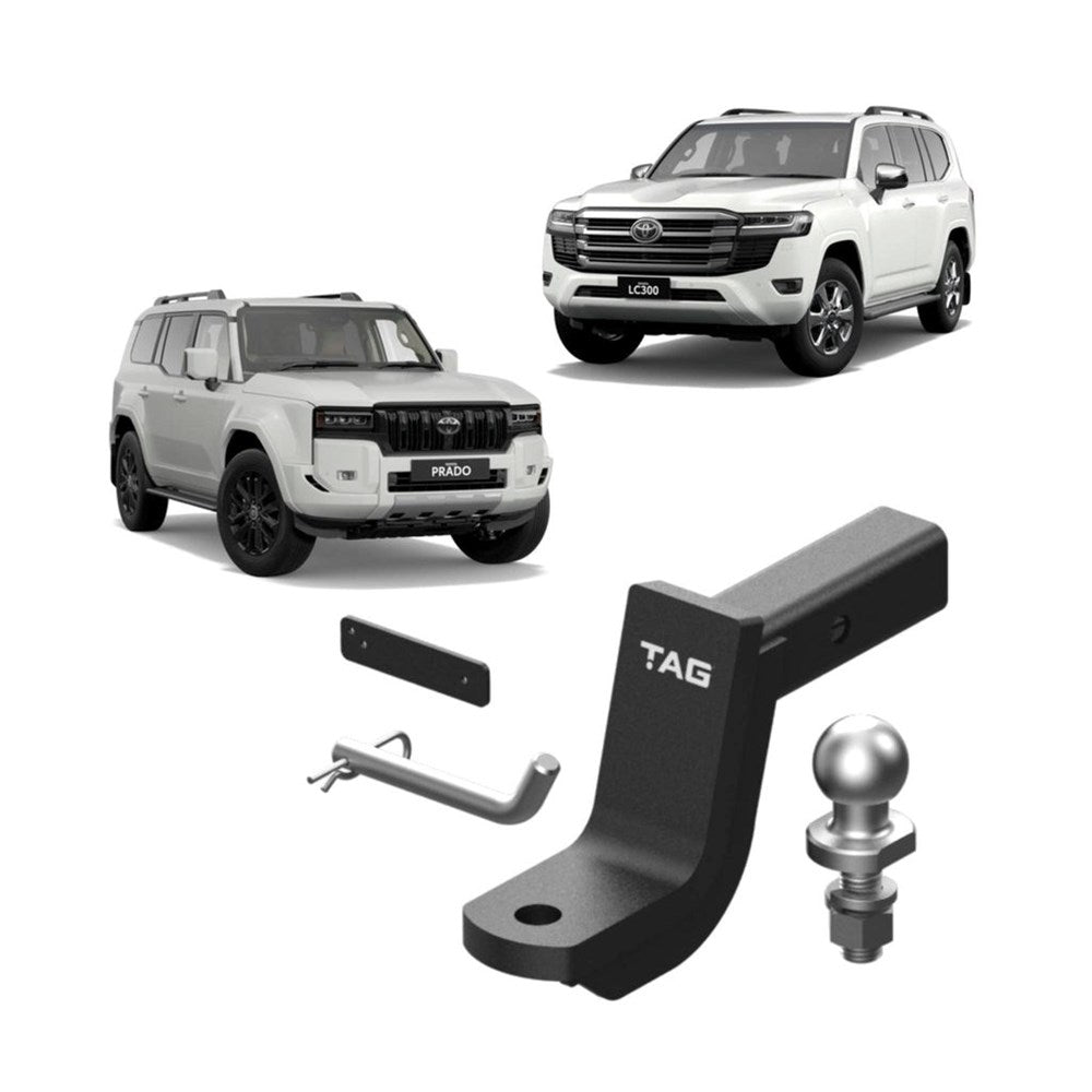 TAG TOWBAR KIT FOR TOYOTA LANDCRUISER 300 SERIES (09/2022 - ON) PRADO 250 SERIES (08/2024 - ON)