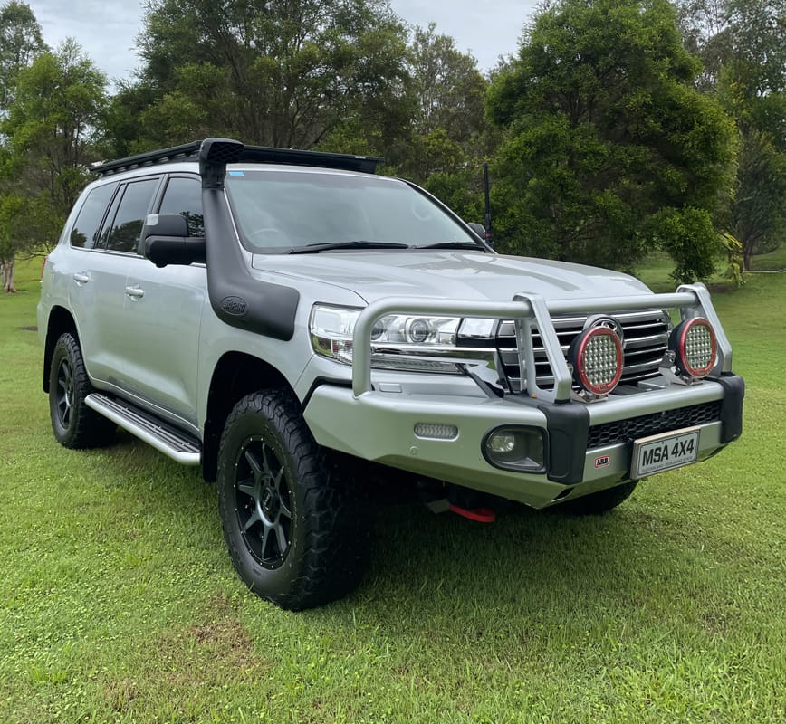 MSA MIRRORS LC200 LANDCRUISER - 2015 - 07/2021. BLACK ELECTRIC INDICATORS BSM CAMERA POWERFOLD