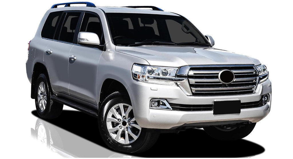 TOYOTA LANDCRUISER 200s ROOF RACKS RHINO PIONEER 6 PLATFORM WITH BACKBONE