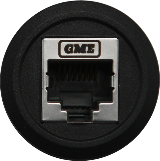 Universal Fitment UFH RJ45 Pass Through Adaptor Suits 25mm Round Hole