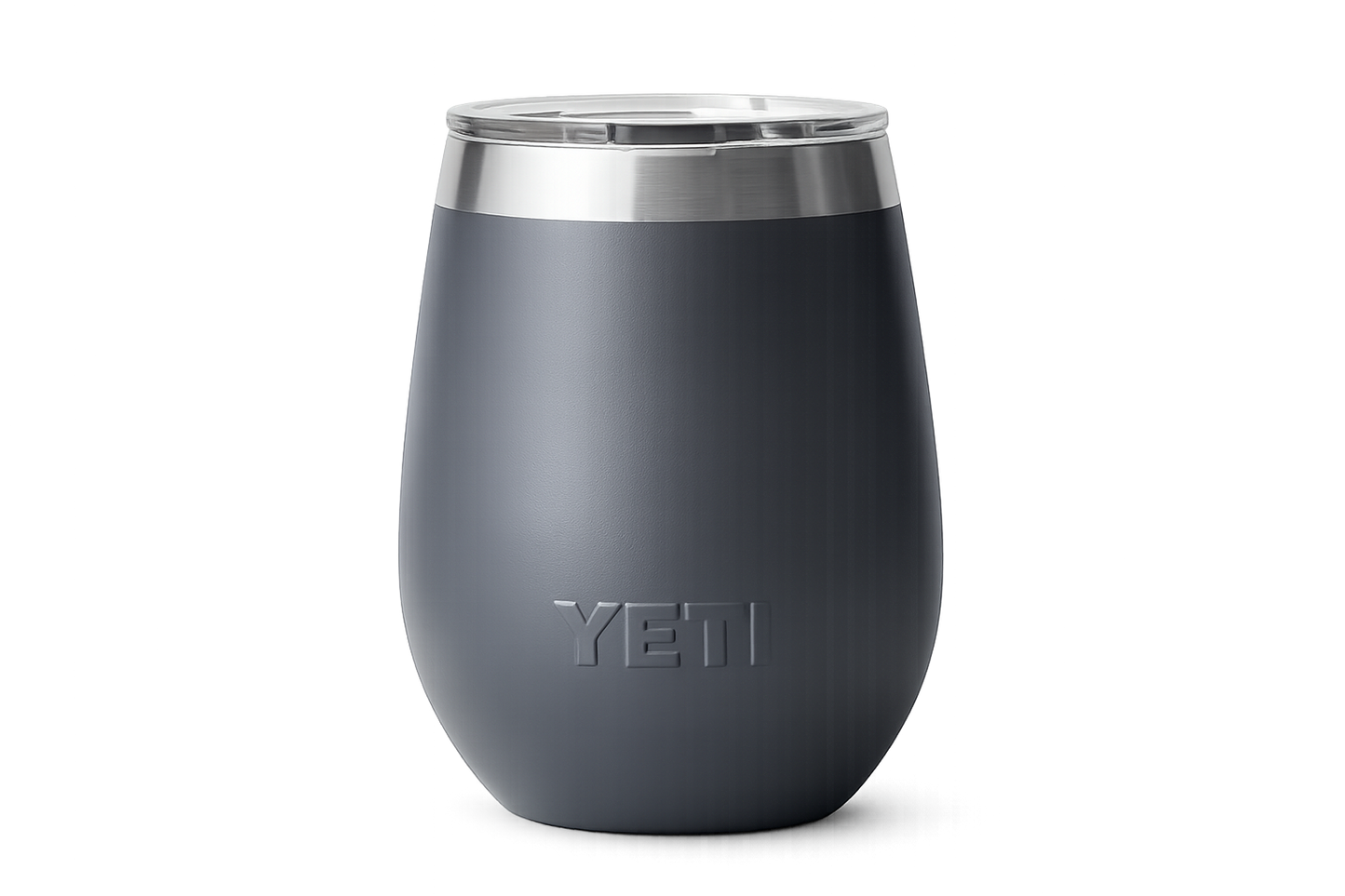 YETI RAMBLER 10OZ WINE TUMBLER CHARCOAL