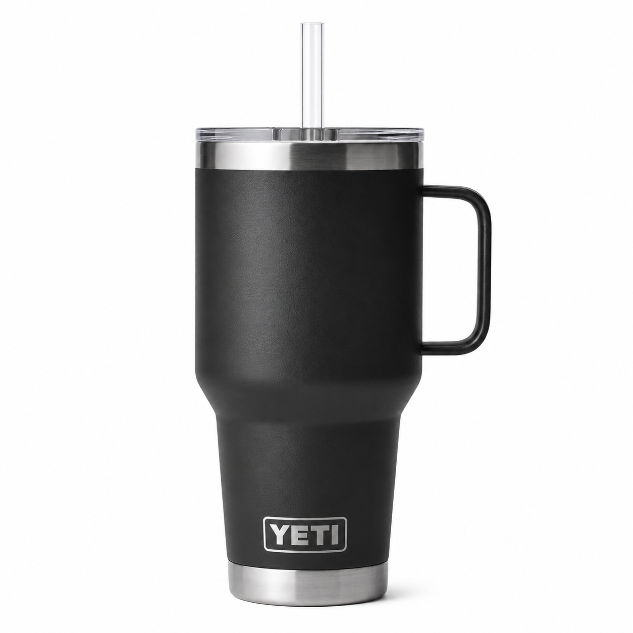 YETI RAMBLER 35OZ STRAW MUG BLACK
