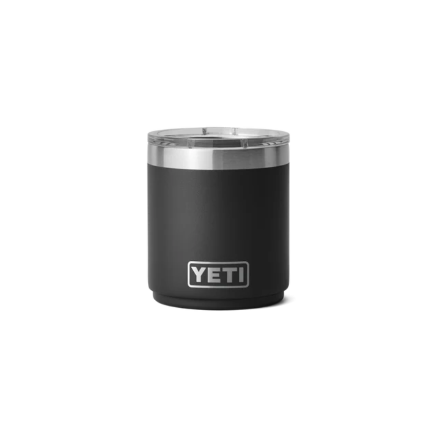 YETI RAMBLER 10OZ LOWBALL BLACK 2.0