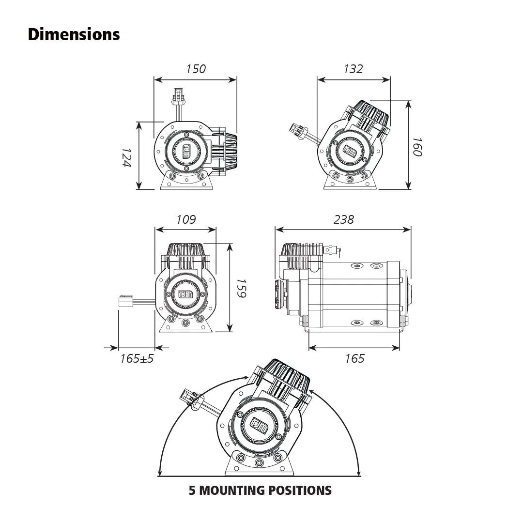TJM PRO SERIES SINGLE AIR COMPRESSOR