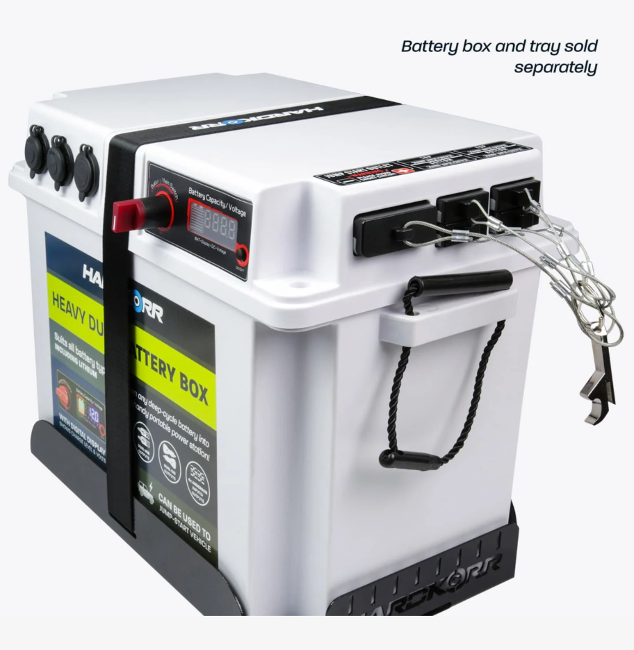 HARDKORR POWER ANDERSON PLUG COVERS & BOTTLE OPENER FOR BATTERY BOX