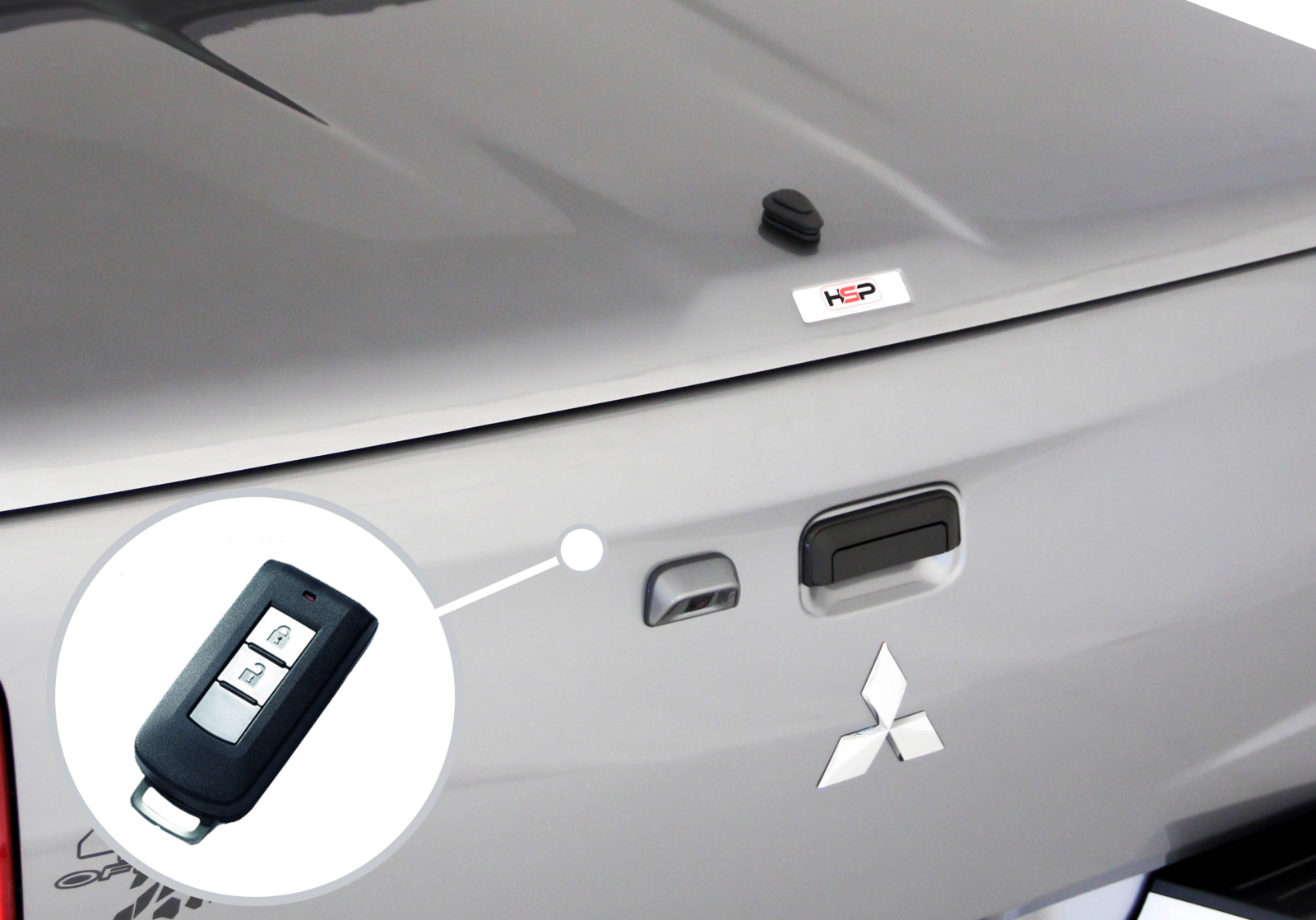 "Plug & Play" Tail Gate Central Lock Mitsubishi Triton