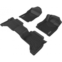 TruFit 3D Maxtrac Moulded Mats Suits Ford Ranger & Amarok Next Gen MY22 Dual Cab (06/2022+)
