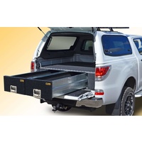 RVSS EcoLite Twin Drawer Systems Suits Nissan NP300 RX, ST (2020+) NO TUB LINER