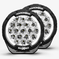 HARDKORR BZR-X Series 7″ LED Driving Lights (Pair)
