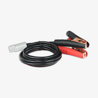 1M ANDERSON PLUG TO BATTERY CLAMPS (ALLIGATOR) CABLE