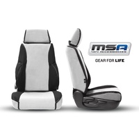 MSA Premium Seat Covers Hilux Cab Chassis Single Cab Front Bucket & 3/4 Bench (05/05 TO 10/15)