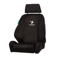 Black Duck® Canvas Seat Covers D-Max Rear (GREY)