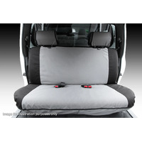 MSA PREMIUM CANVAS SEAT COVER – Toyota Landcruiser 76/79 series Rear Bench (inc 2 Head Rest)