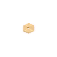 Rola Track M6 x 20.57mm x 3.5mm Brass Hex Nut (10 Pack)