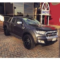 Ford Ranger PX3 ABS Fender Flares - Bolt On Matte Black Finish