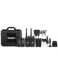 Uniden XTRAK 50 5 Watt Waterproof Smart UHF Handheld Radio with Large OLED Display and Instant Replay Function – Tradies Packs