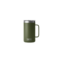 Yeti Rambler 24 oz Mug - Highlands Olive