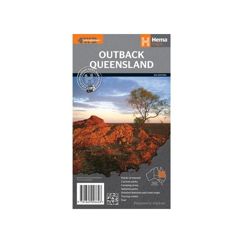 Outback Queensland Map