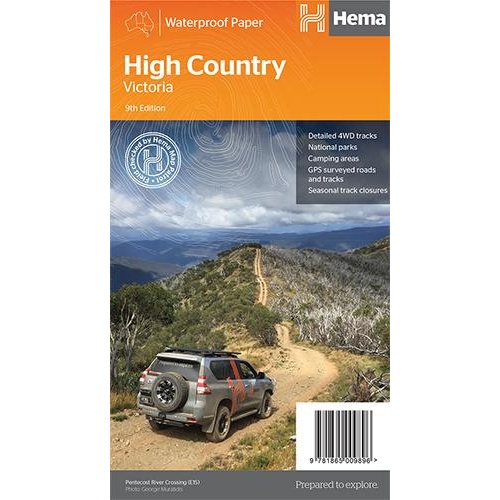 High Country Victoria Map