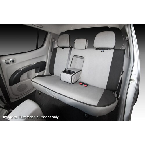 MSA PREMIUM CANVAS SEAT COVER – Toyota Hilux Rear Bench (inc 2 Head Rest)