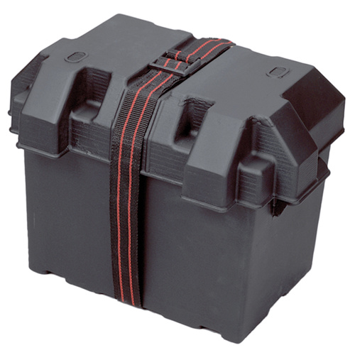 Plastic Battery Box to suit Large Battery, 325x185x200, 