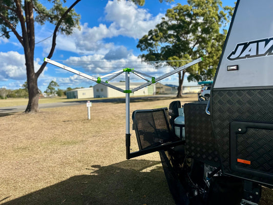 The Clothesline That Ended Up Changing Our Caravan Setup