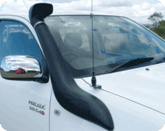 TJM AIRTEC SNORKEL POLYETHYLENE BLACK KIT