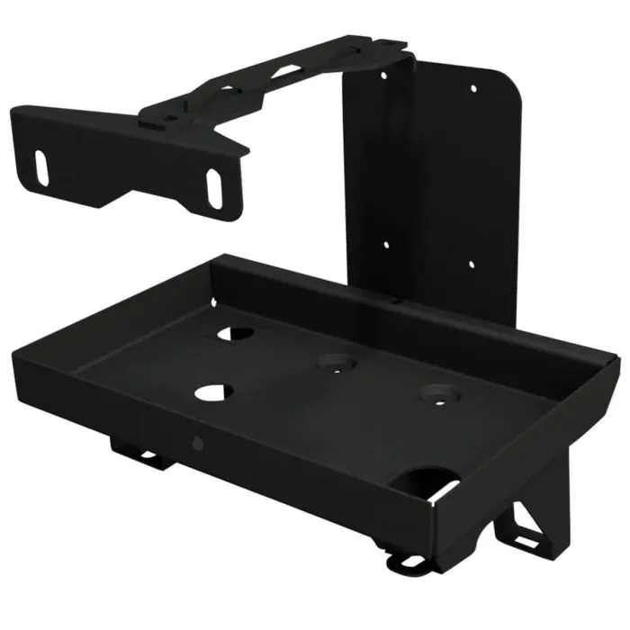 TOYOTA HILUX BATTERY FRAME STEEL BLACK
