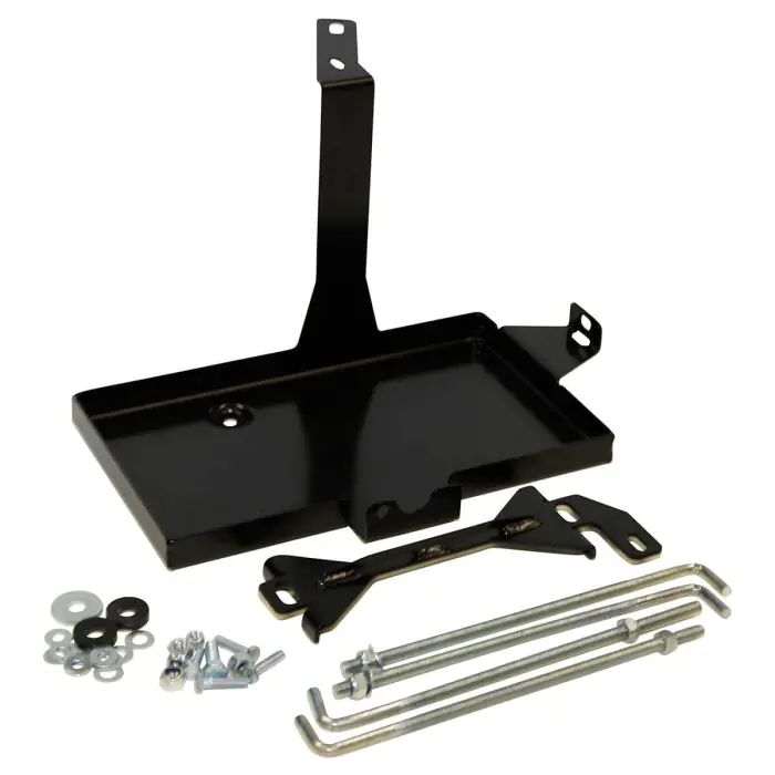 TOYOTA PRADO 150s BATTERY FRAME STEEL BLACK