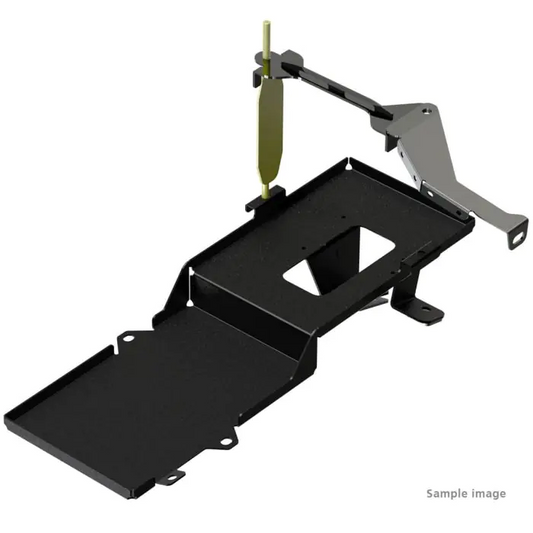 ISUZU D-MAX BATTERY FRAME STEEL BLACK