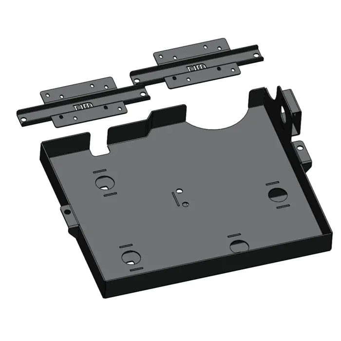 TOYOTA LANDCRUISER 300s BATTERY FRAME STEEL BLACK