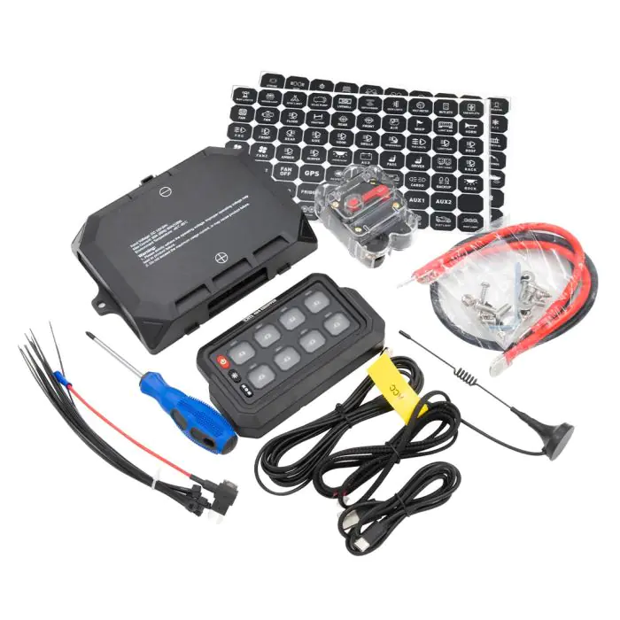 TJM WIRELESS 8 GANG SWITCH PANEL CONTROLLER