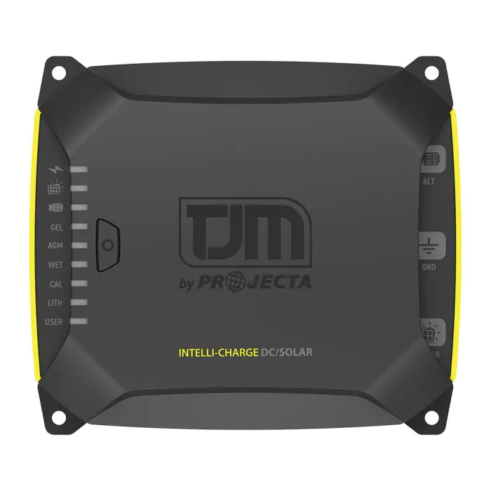 TJM by PROJECTA intelli-charge DC to DC 25A charger with MPPT solar.