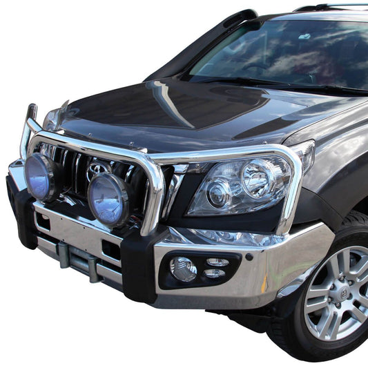 TJM Signature Bull Bar Polished Alloy Toyota Prado 150 Series 06/2009 – 09/2013