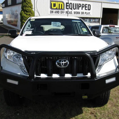 TOYOTA PRADO 150 Series (2013-2017)-TJM TRADESMAN STEEL BULLBAR